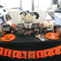 Love this Chic and fun Halloween tablescape! - See All Of The Lovely Details On B. Lovely Events