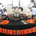 Love this Chic and fun Halloween tablescape! - See All Of The Lovely Details On B. Lovely Events