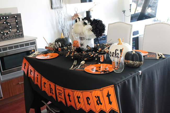 Sophisticated And Fun Halloween Tablescape - See All Of The Lovely Details On B. Lovely Events