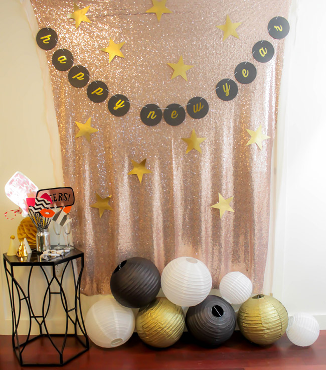 New Year's Eve Photo Booth -B. Lovely Events