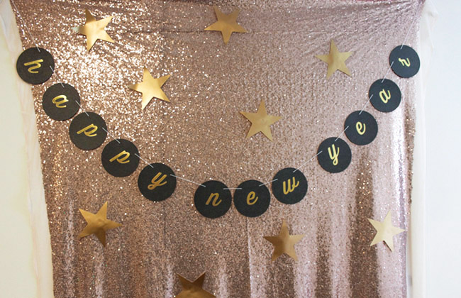 New Year's Eve Photo Booth - B. Lovely Events