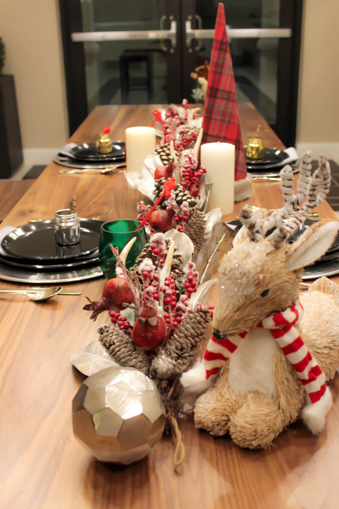 Rustic Winter Christmas Table - B. Lovely Events 