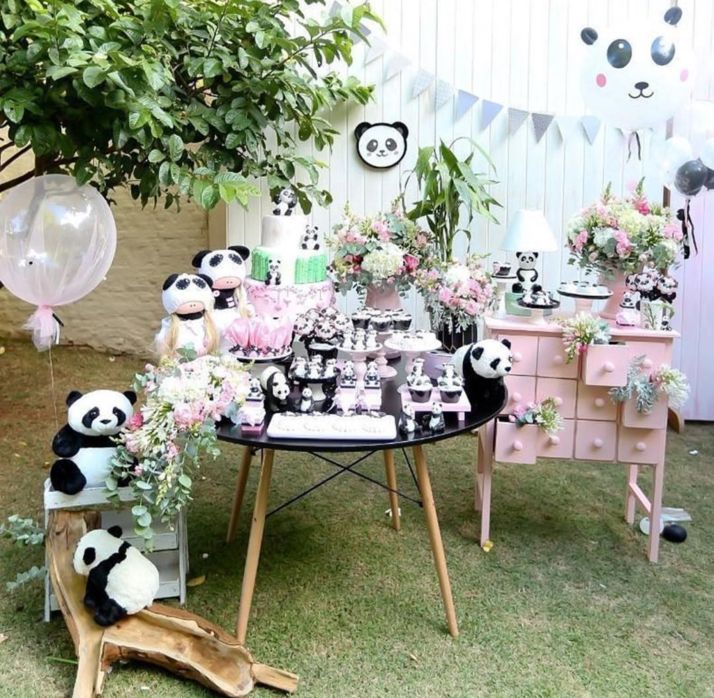 look at all of the cute pandas! -See more Panda Party ideas on B. Lovely Events