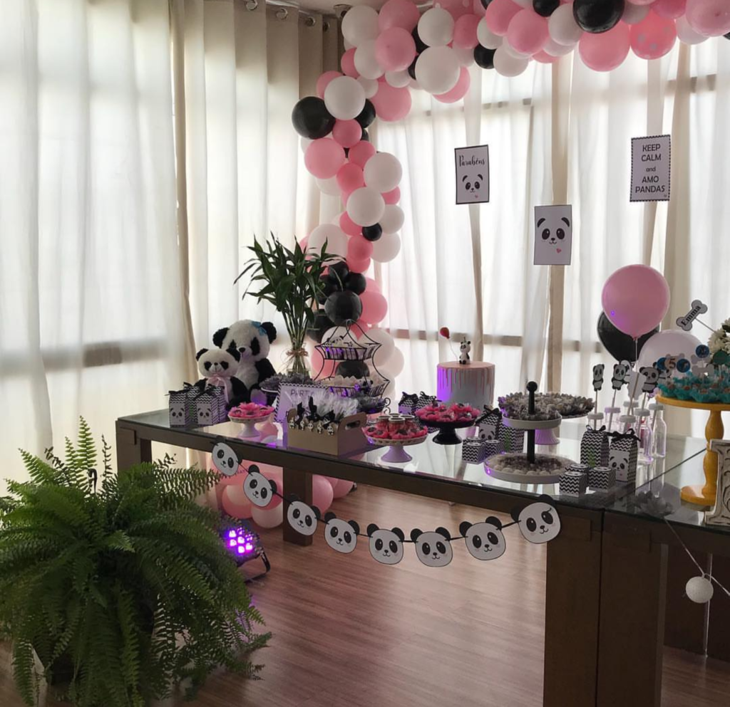 pink panda party -See more Panda Party ideas on B. Lovely Events