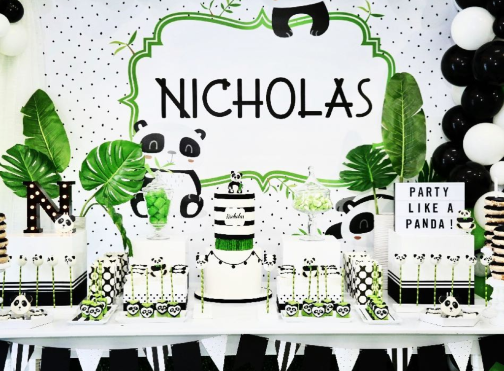 such a fun panda party -See more Panda Party ideas on B. Lovely Events
