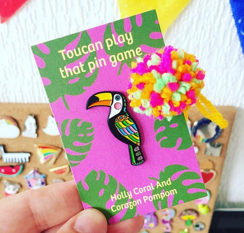This toucan pin is amazing - See More Toucan Party Ideas at B. Lovely Events