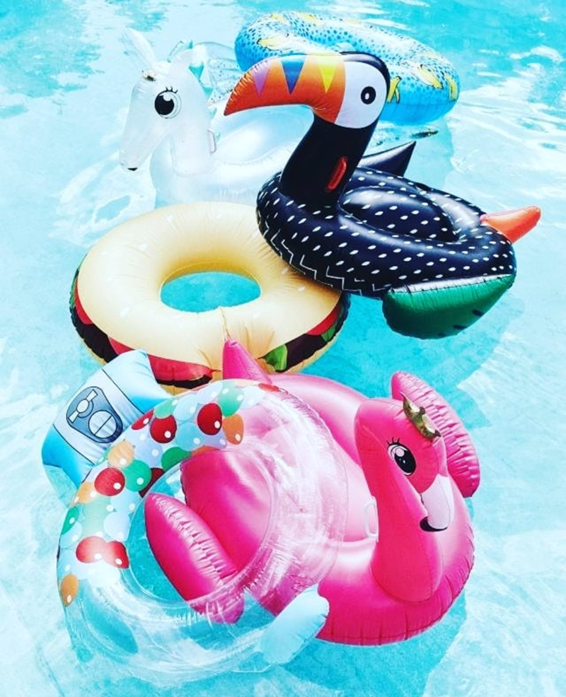Toucan pool floaties! - See More Toucan Party Ideas at B. Lovely Events