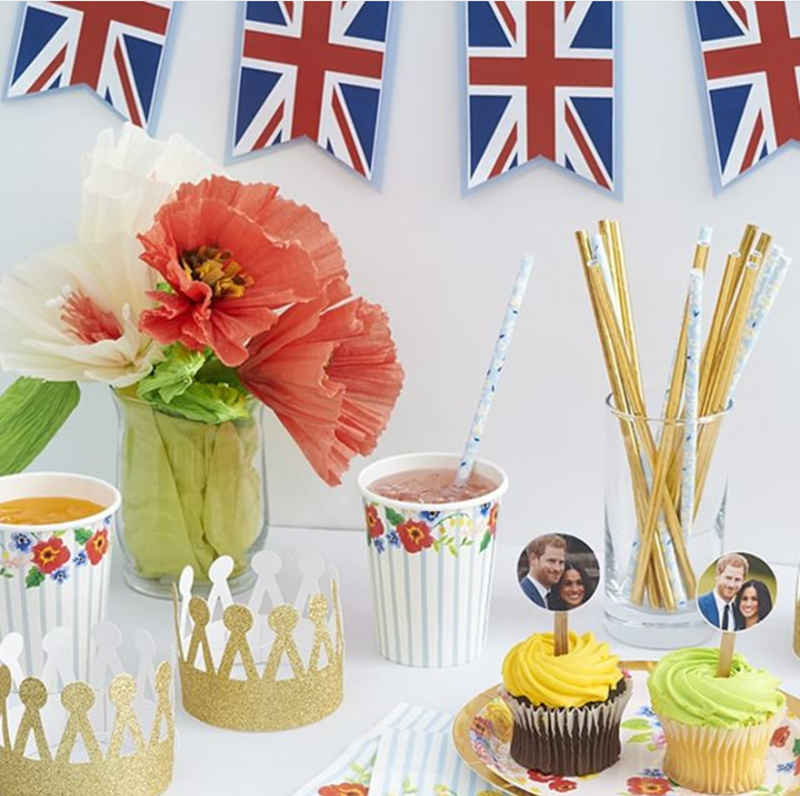 absolutely adorable royal wedding party! - See More Royal Wedding Lovlieness at B. Lovely Events #royalwedding #partyplanning #partythemes