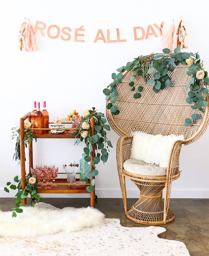 National Rosé Day- See our favorite Rosé Party Ideas on B. Lovely Events!