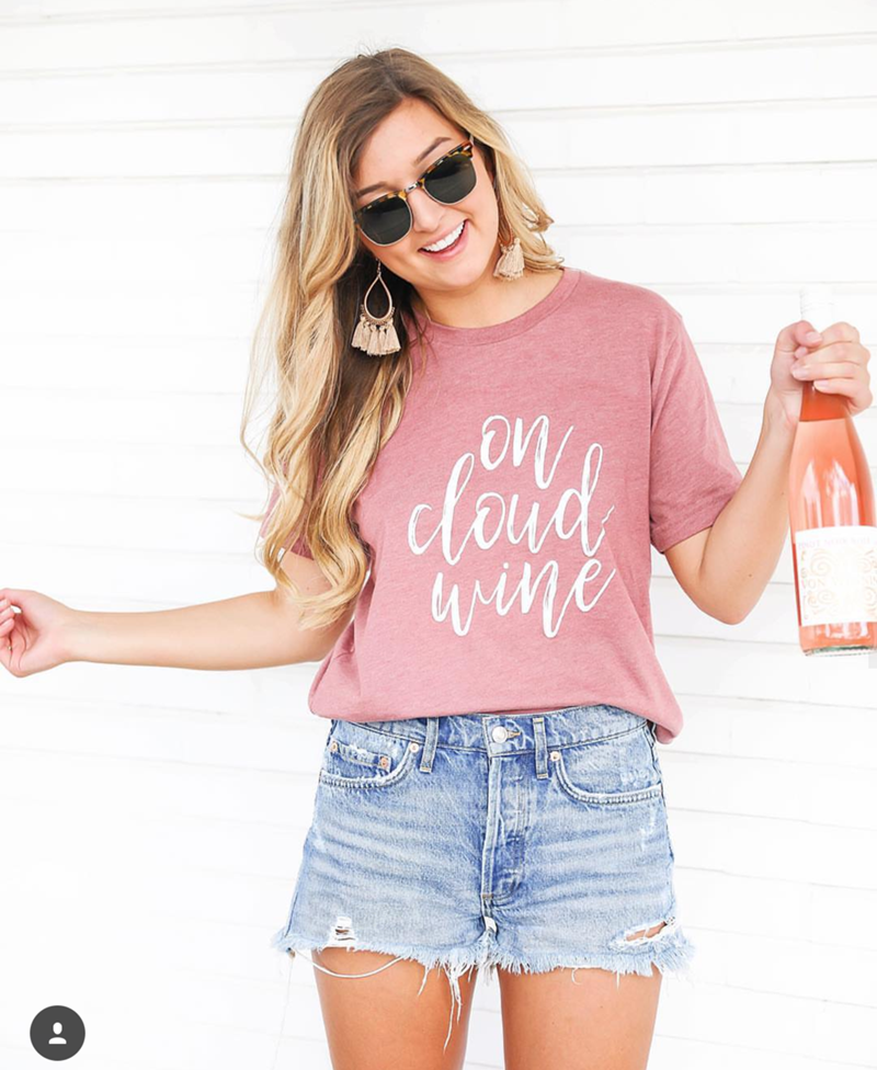 On cloud wine white national Rosé day!- See our favorite Rosé Party Ideas on B. Lovely Events!