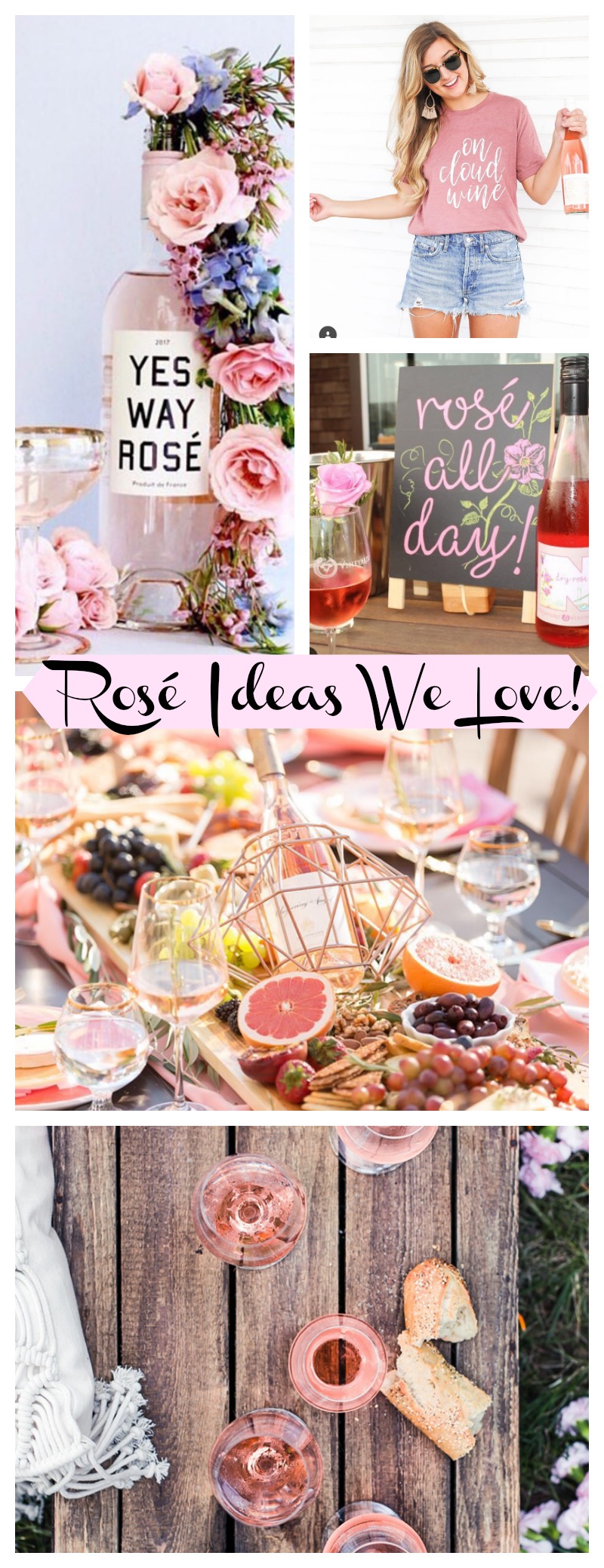 Rosé ideas we love! - B. Lovely Events