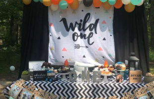 Love this Wild One Party!- See More Wild One Party Ideas and Inspirations On B. Lovely Events! #birthday #birthdayparty #kidsparty #1stbirthday