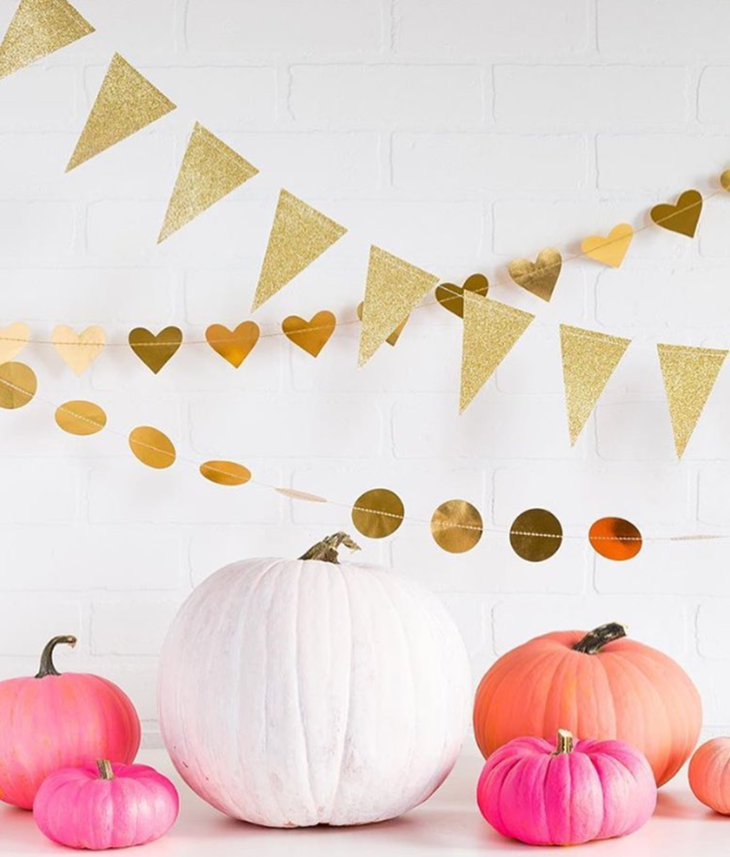 Pink is so Halloween this year! - See more Pink Halloween Pretty on B. Lovely Events #halloween #pink #partyideas