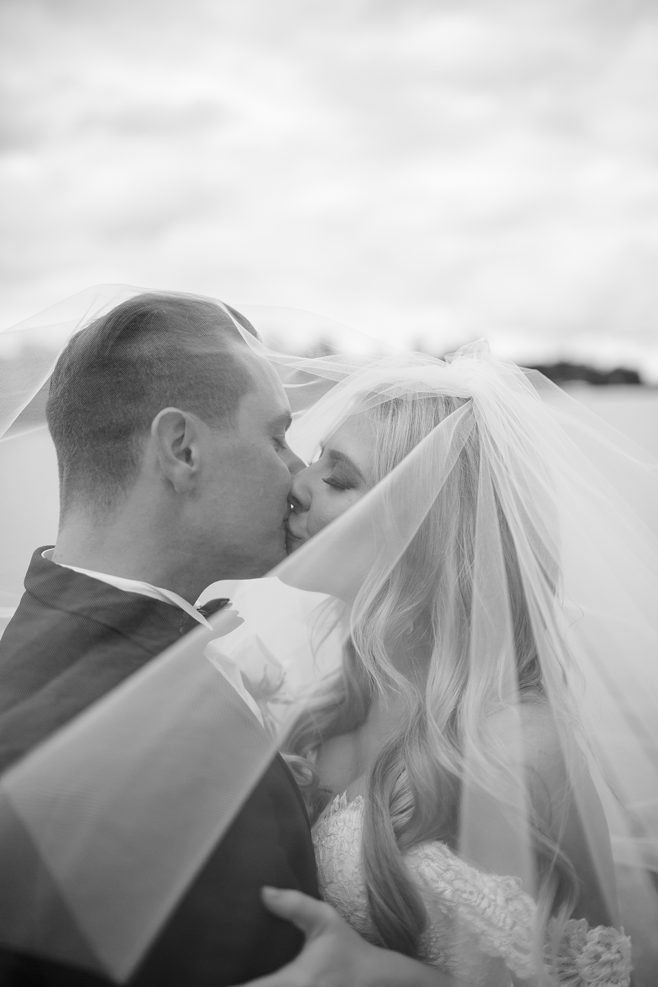 Bec & Callum Real Wedding The kiss! #wedding #weddingkiss #weddingideas