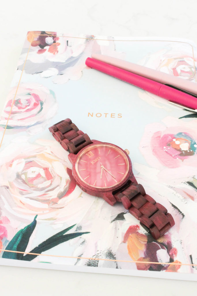 Luxury Wood Watch from JORD Frankie style -