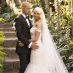 Real Wedding Belinda and michales all white wedding 6 - See all the beautiful details on B. Lovely Events! #wedding #realwedding #weddingideas #weddingtips #weddingdecorations