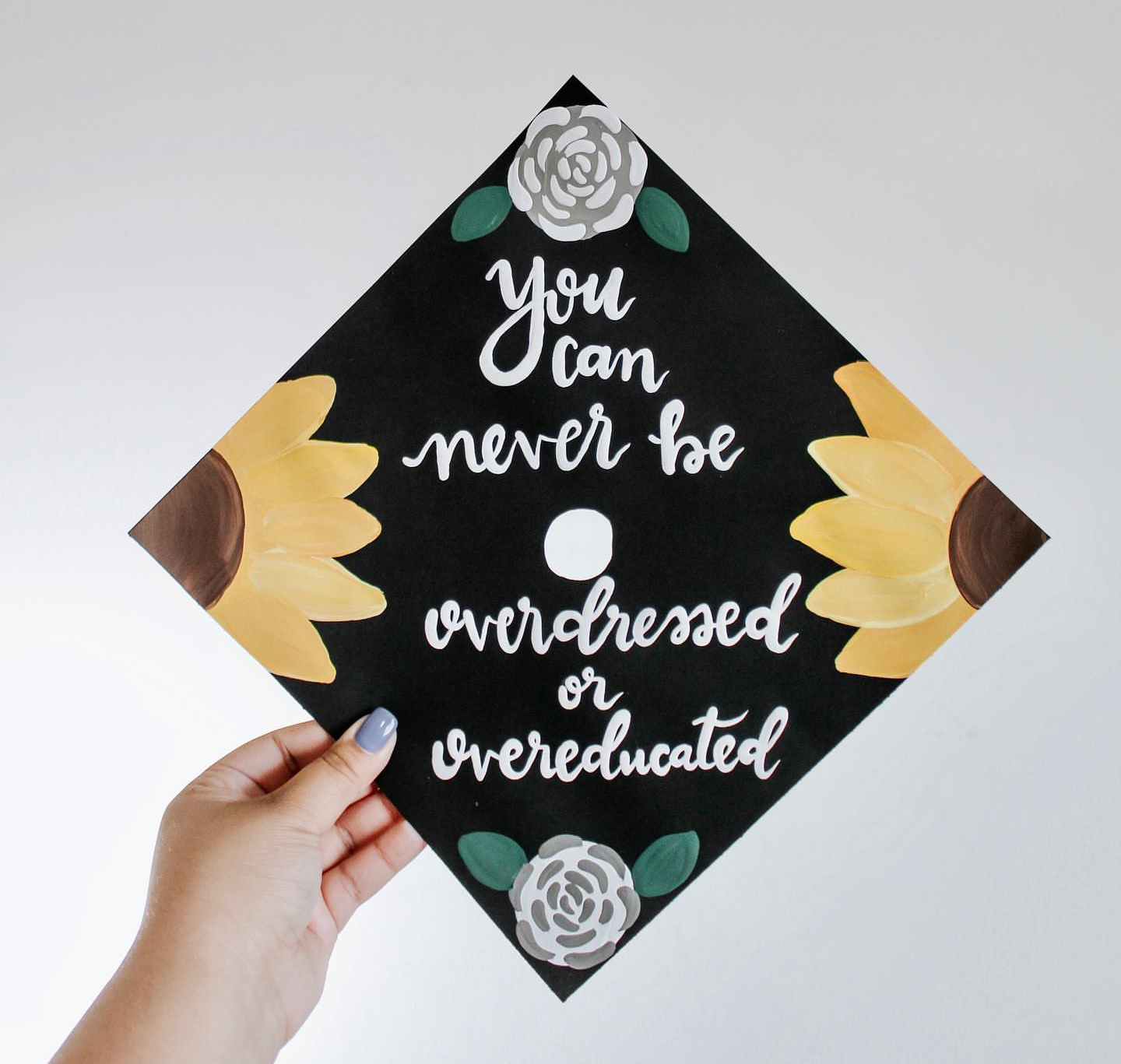 cap from. best graduation cap ever!-See more graduation caps on B. Lovely E...