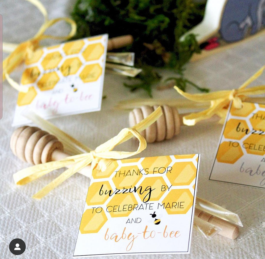 Fun Bee Party Favors! - See More Bee Party Ideas at B. Lovely Events