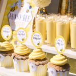 Love these bee cupcakes! - See More Bee Party Ideas at B. Lovely Events